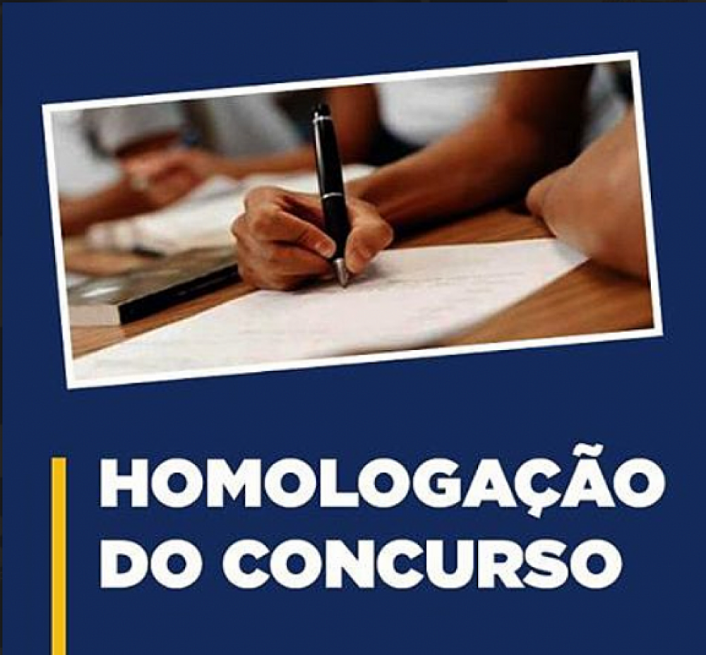 HOMOLOGAÇÃO DO RESULTADO FINAL- CONCURSO PÚBLICO Nº 001/2019
